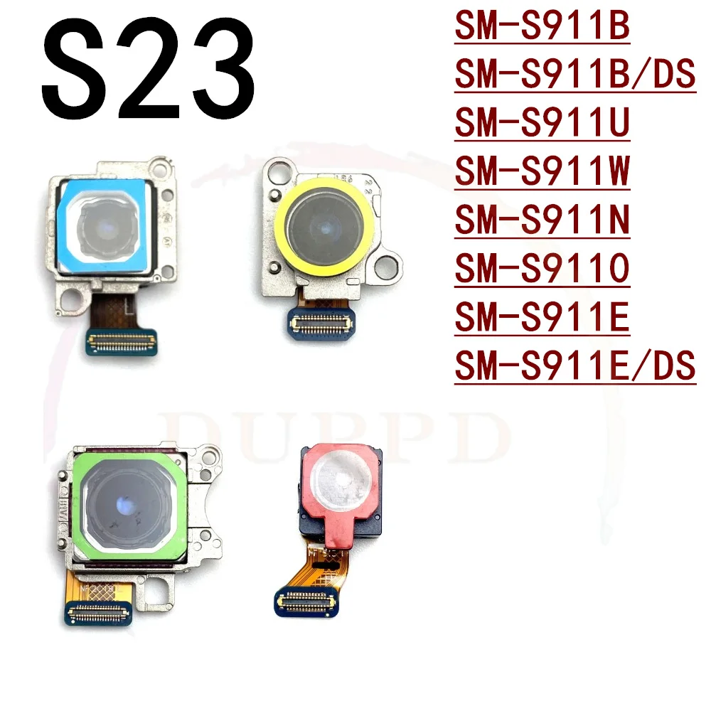 Full Set Main Back And Front Facing Camera Depth + Wide Camera Flex Cable For Samsung Galaxy S23 5G S911 S911U S911B