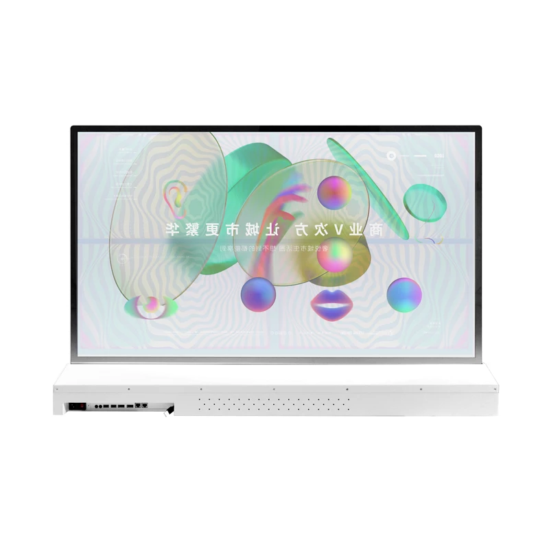 55 Inch Transparent OLED Display 2K FHD Capacitive Touch, Aliexpress Hot Sale Ultra Thin for Commercial Showroom Use