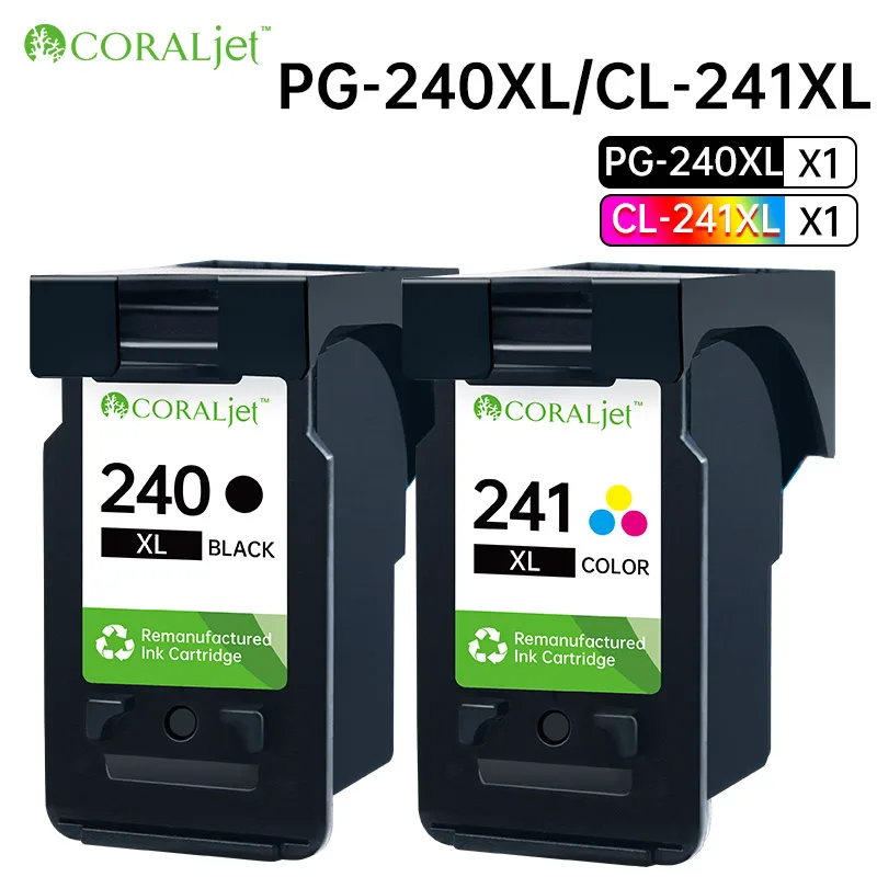 PG-240XL CL-241XL Ink Cartridge Compatible With Canon PIXMA MG3620 TS5120 MG3520 MG2120 MX452 MX512 MX532 MX472 Printer