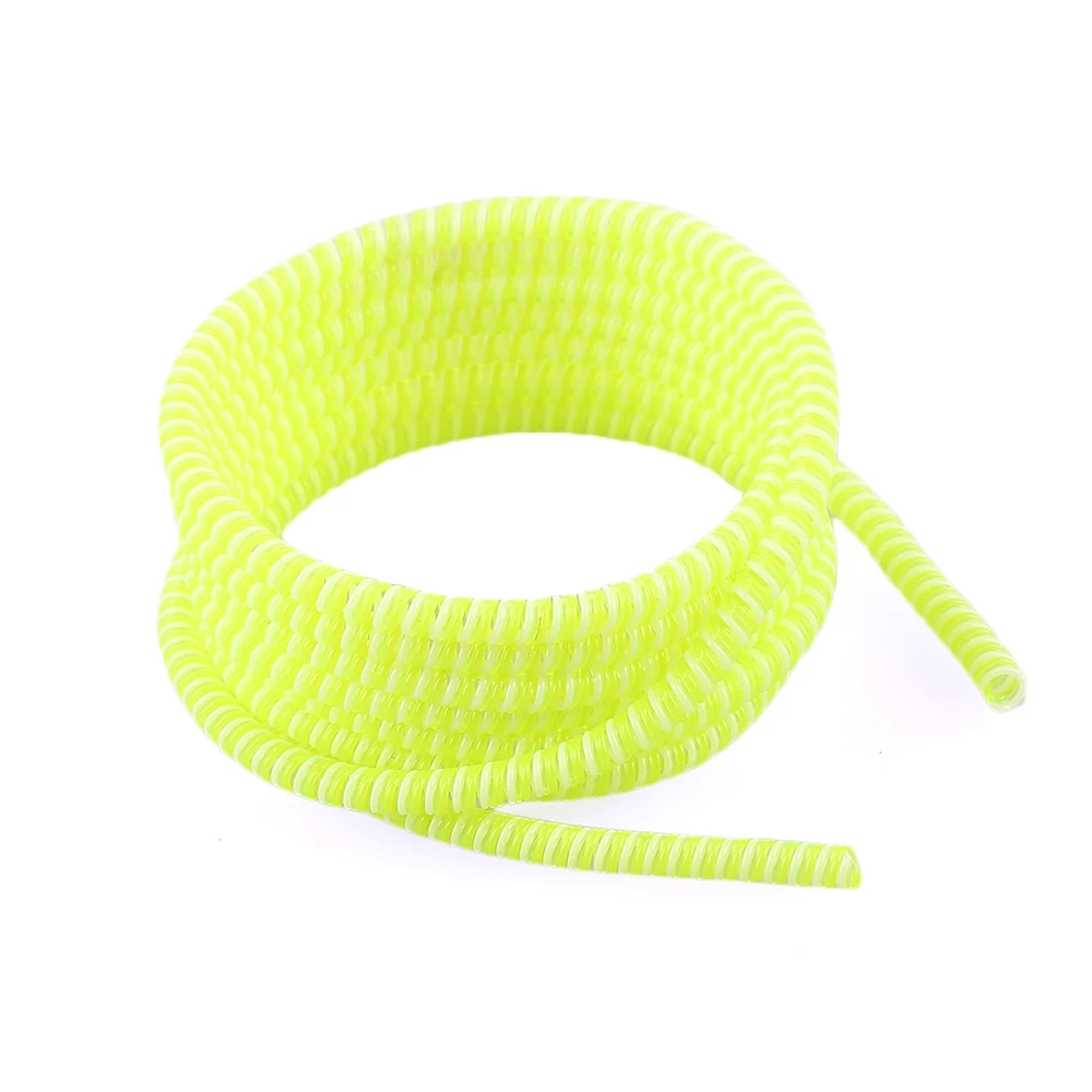 140cm Cable Protectors Soft Spiral USB Wire Protector Flexible Cord Protector For MacBook Laptop Earphone Computers iPad