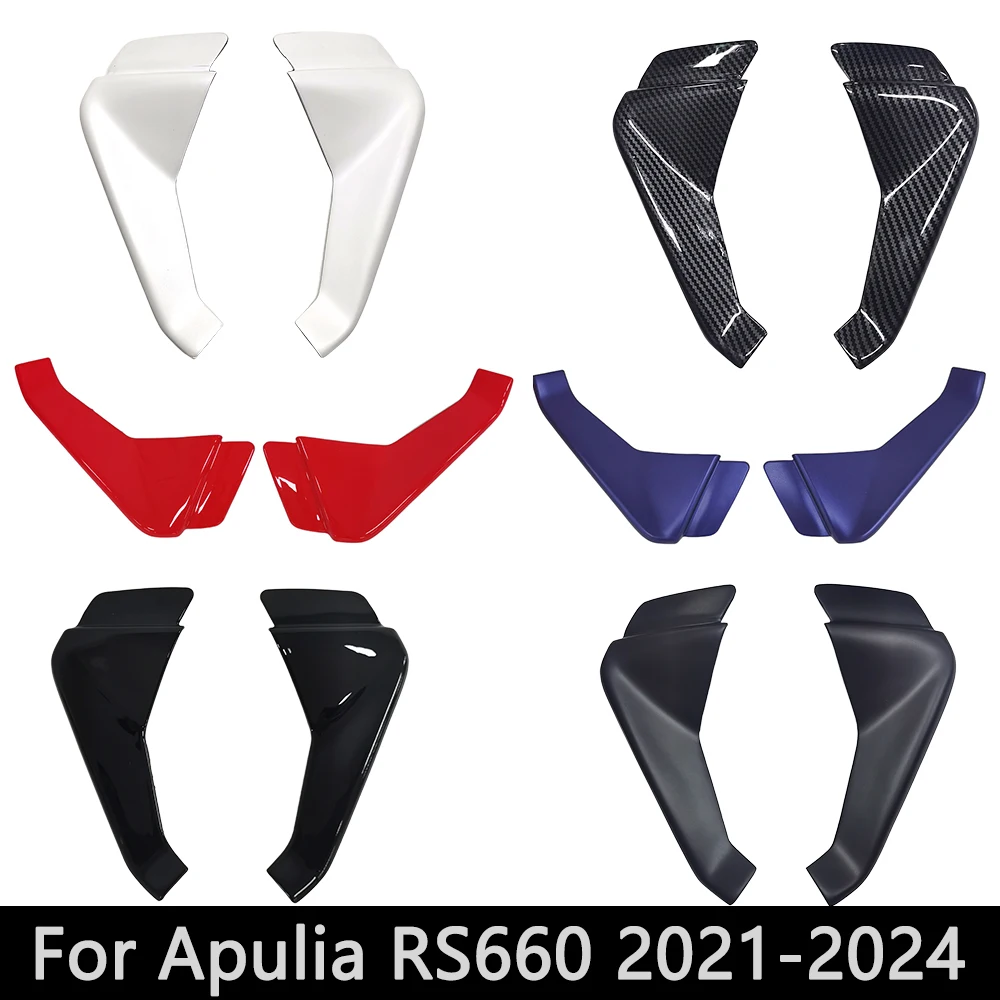 Cubierta de ala de viento para labio delantero de motocicleta, carenado aerodinámico de cono, Winglets RS660 2024 para Aprilia RS 660 2021 2022 2023 2024