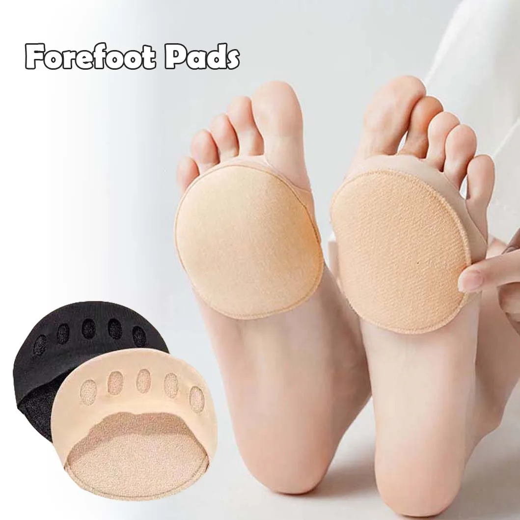 

Metatarsal Pad for Women Shoes High Heels Forefoot Pain Relief Inserts Five Toe Absorbs Sweat Half Insoles Sole Inner Cushions