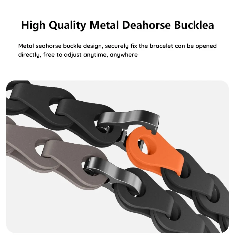 Correa de silicona para Xiaomi Mi Band 8, pulsera con hebilla de acero inoxidable, repuesto NFC