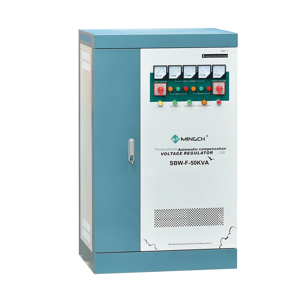 380V SBW/SBW-F 50K～600k パワーユニオン独立制御三相自動電圧調整器