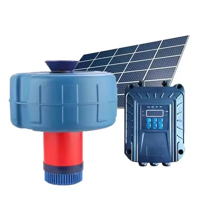 Solar Power Splash Floating Aquaculture Machine Aerators 370W Power Solar Fountain Pump Pond