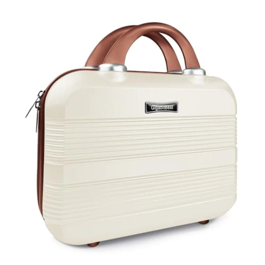 

14 Inch Hard Shell Makeup Case, Mini Suitcase Vanity Case, Multi-Purpose Waterproof Hard Shell Cosmetic Case, Travel Cases for