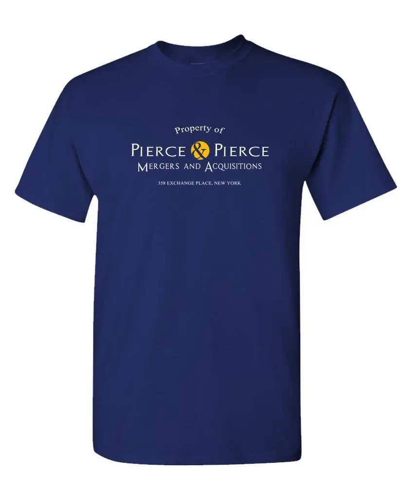 PIERCE & PIERCE Mergers And Acquisitions - Unisex Cotton T-Shirt Tee Shirt