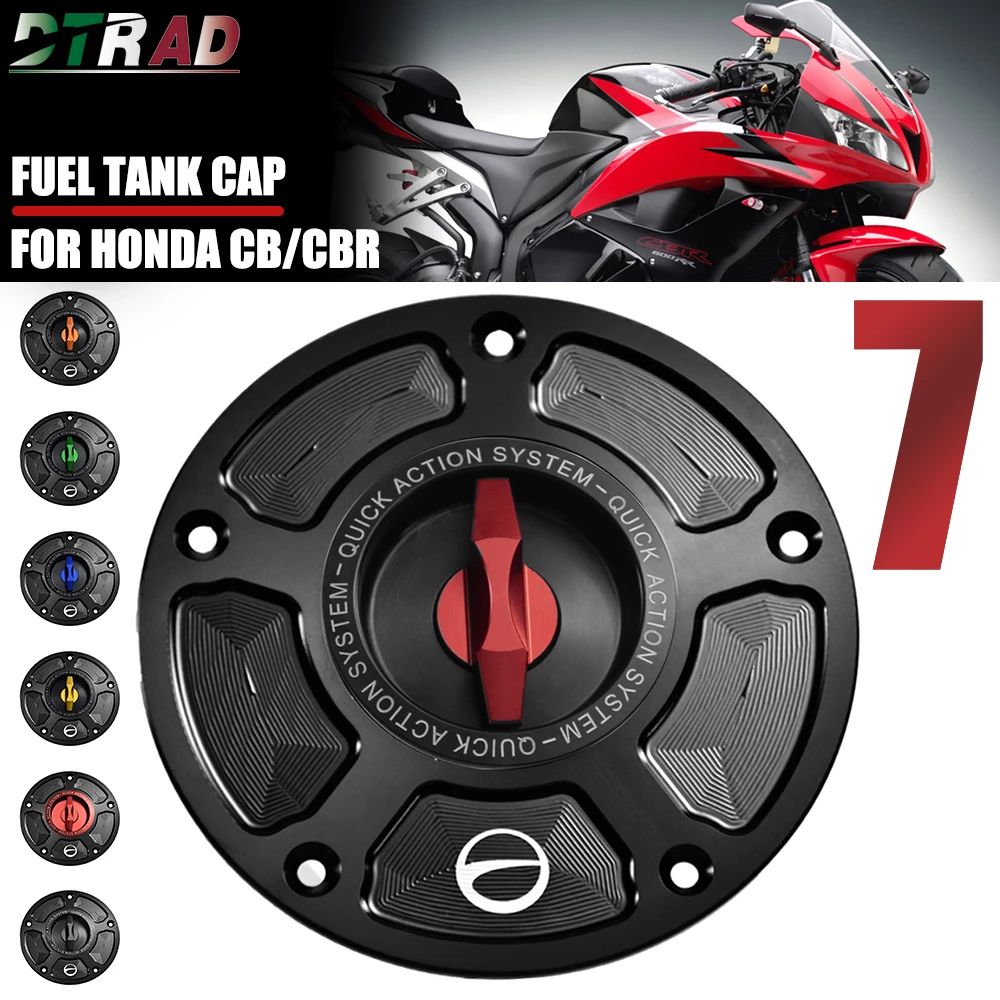 Motorcycle Fuel Tank Cap For HONDA CBR250RR CBR400RR CBR1000RR CBR 929 954 VFR 800 1200 F VFR1200F CBR 600 F4 F4i CB1300 CB1000R