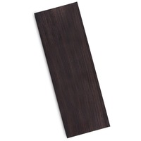 Black Wood​ Ebony Wood Lumber Handcraft Wood Timber DIY Material 12 * 4 * 2.5cm​ Black Ebony Lumber for Music Instruments Tools