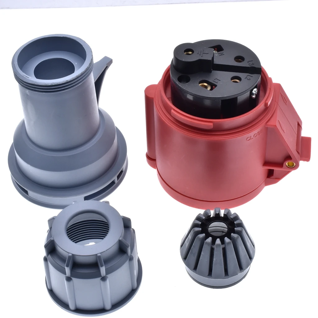 Ac 380-415V 16A/ 32A Rode IP44 3P + N + E IEC309-2 Industriële Socket Connector