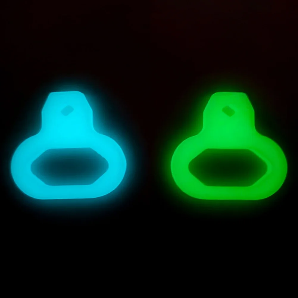 Silicone Snorkel Mouthpiece Comfortable Scuba Diving Regulator Mouthpiece Holder Light Snorkel Night Green Blue Glow In The Dark