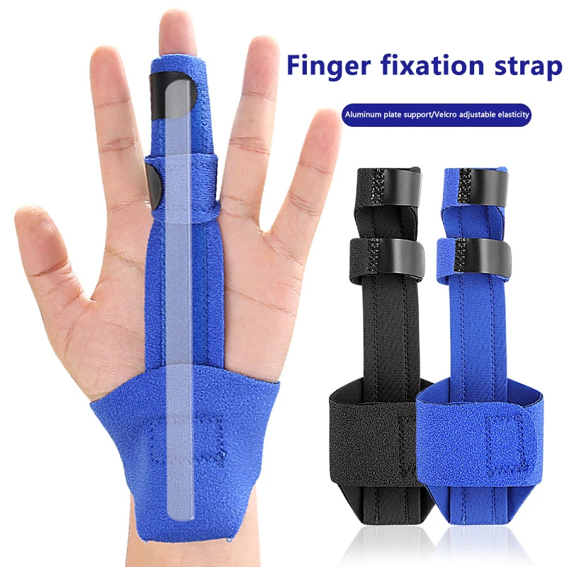 1PCS Finger Splint Brace Thumb Care Adjustable Support Stabilizer Built-in Aluminum Alloy Fix Arthritis Pain Relief Health Care