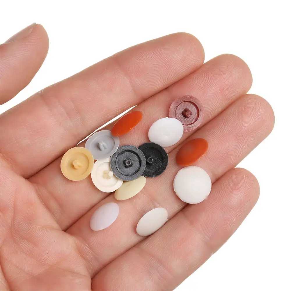 200pcs/bag Self-tapping Hole Decorative Furniture Hardware Cross Screws Decor Protective Cap Nuts Covers