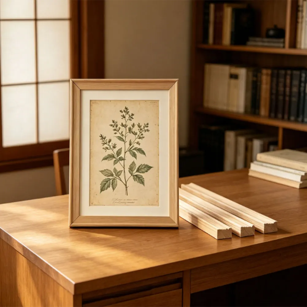 20/30/35cm DIY Oil Painting Frame Tenon Structure Solid Wood Inner Picture And Poster Frame With Screws Home Office Decoration