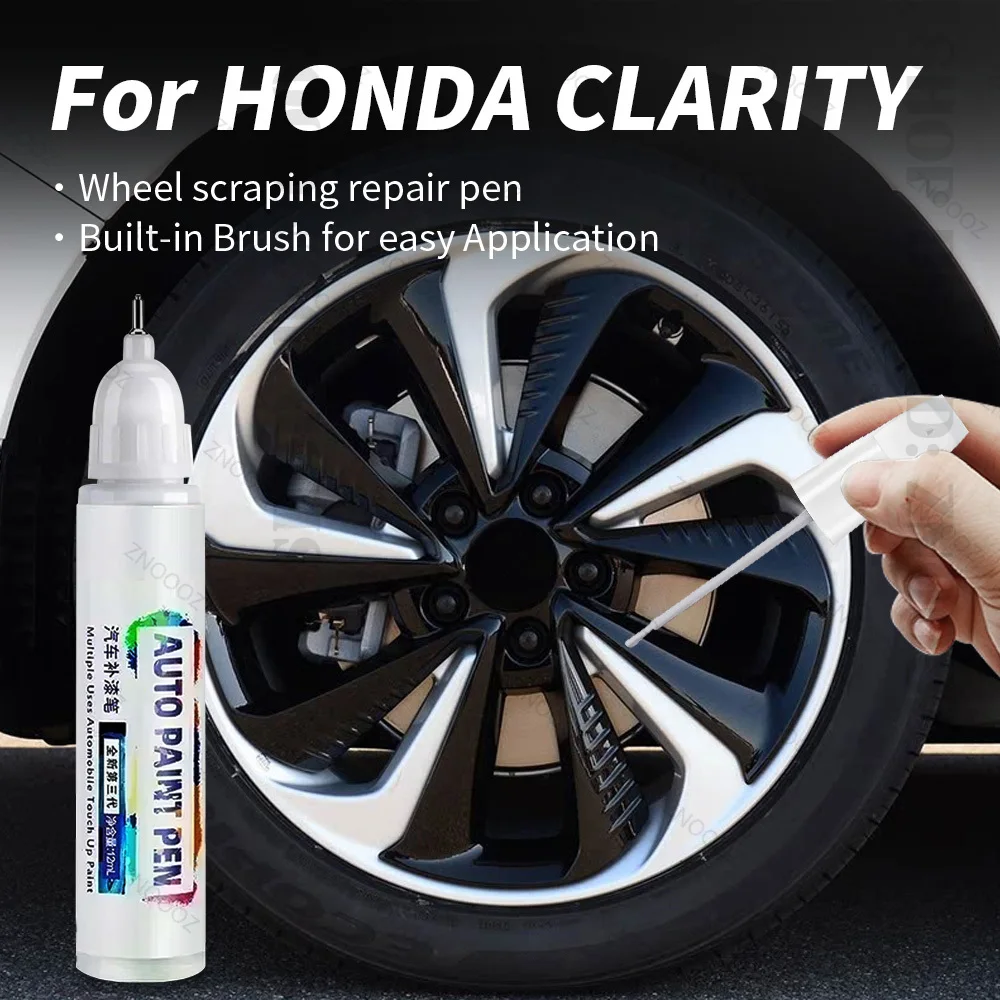 For HONDA CLARITY Touch Up Paint Wheel Repair Kit Quick And Easy Wheel Scratch Repair Rim Paint For Car Wheel Repair Silver