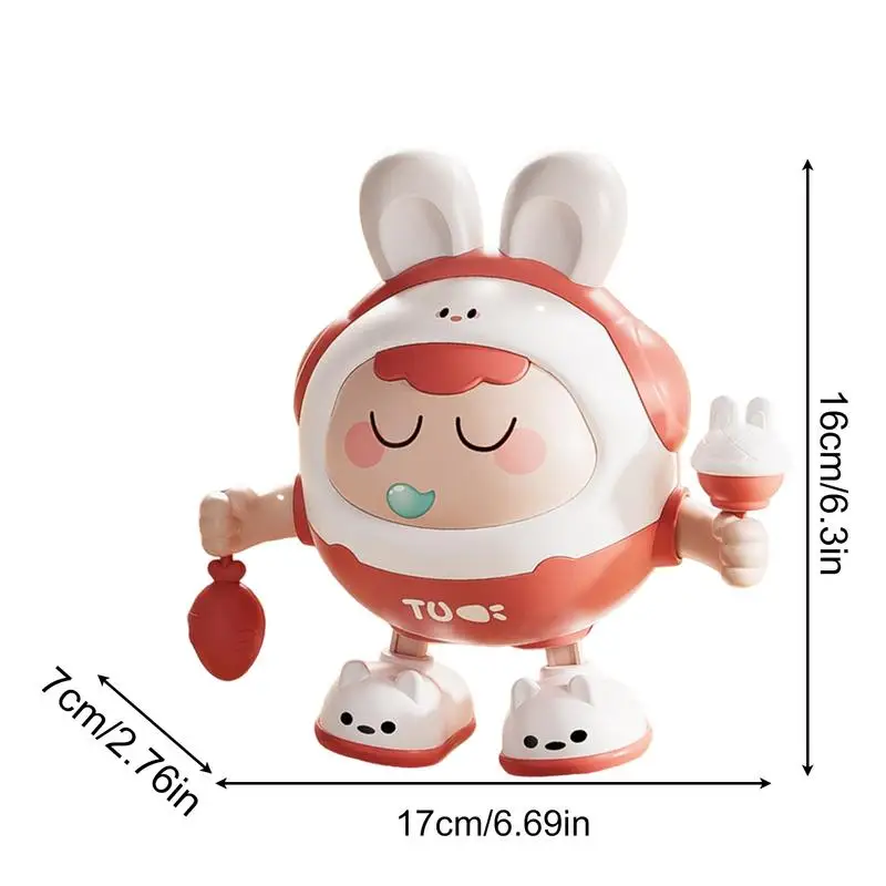 Jouets interactifs lapin pour enfants, balançoire, mignon, électrique, phtaltoys, saut, tout-petit, chanter, danser, éducation précoce