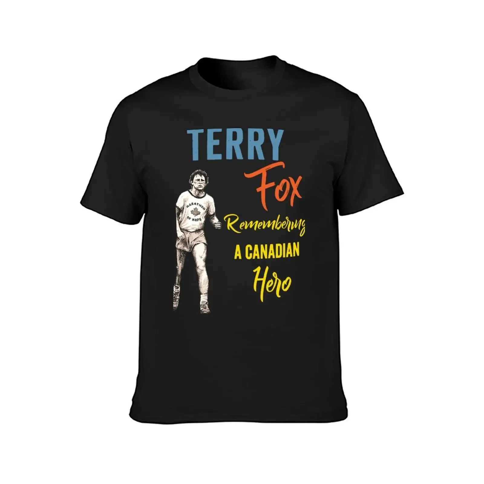 Ontario Terry Boys Girls Terry yellow, terry fox,canadian,runner,running,cancer,marathon of hope,80s,1980s T-Shirt