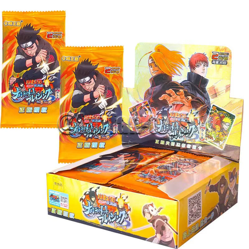 5/25/150 Pcs Naruto Anime Cards Cartoon Deidara Shippūden TCG CP Rare Trading Collection Card Battle Carte for Children Gift Toy