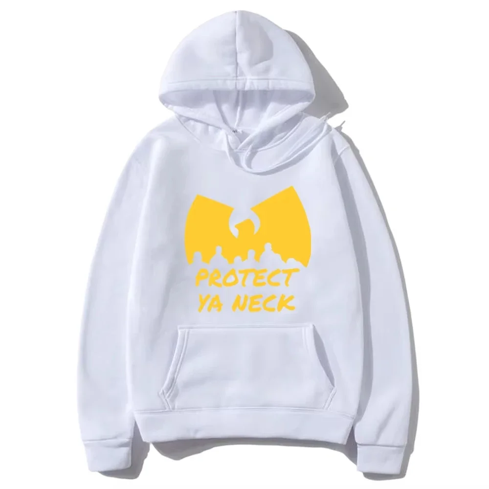 الهيب هوب السنوات 90 وو عشيرة T-tangs هوديي الرجال النساء عادية الخريف الشتاء خمر هوديس الصوف طويلة الأكمام قمصان سويت شيرت بقلنسوة #2