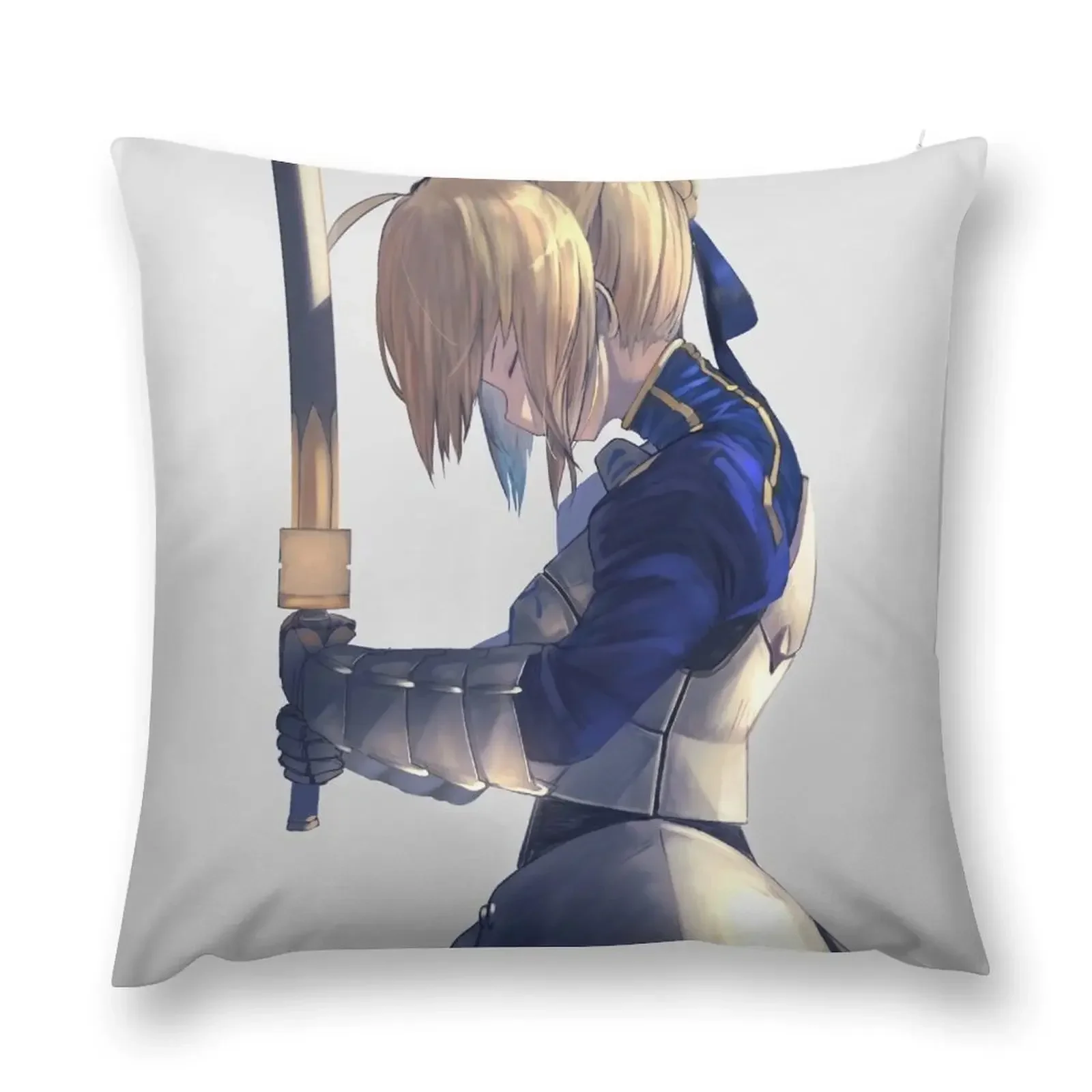 Saber Fate Stay night Throw Pillow Cushions Christmas Pillow Cases covers for pillows Cusions Cover pillow