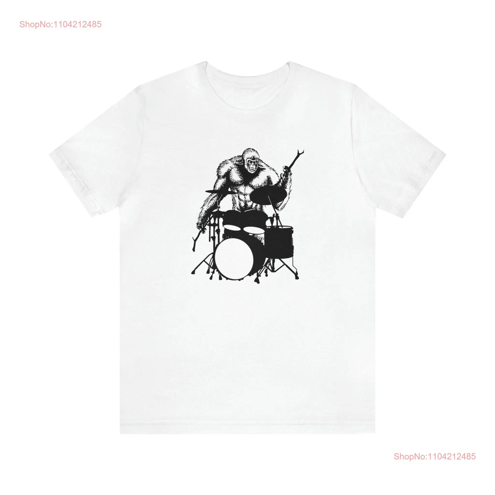 Snare Squatch  T Shirt long or short sleeves