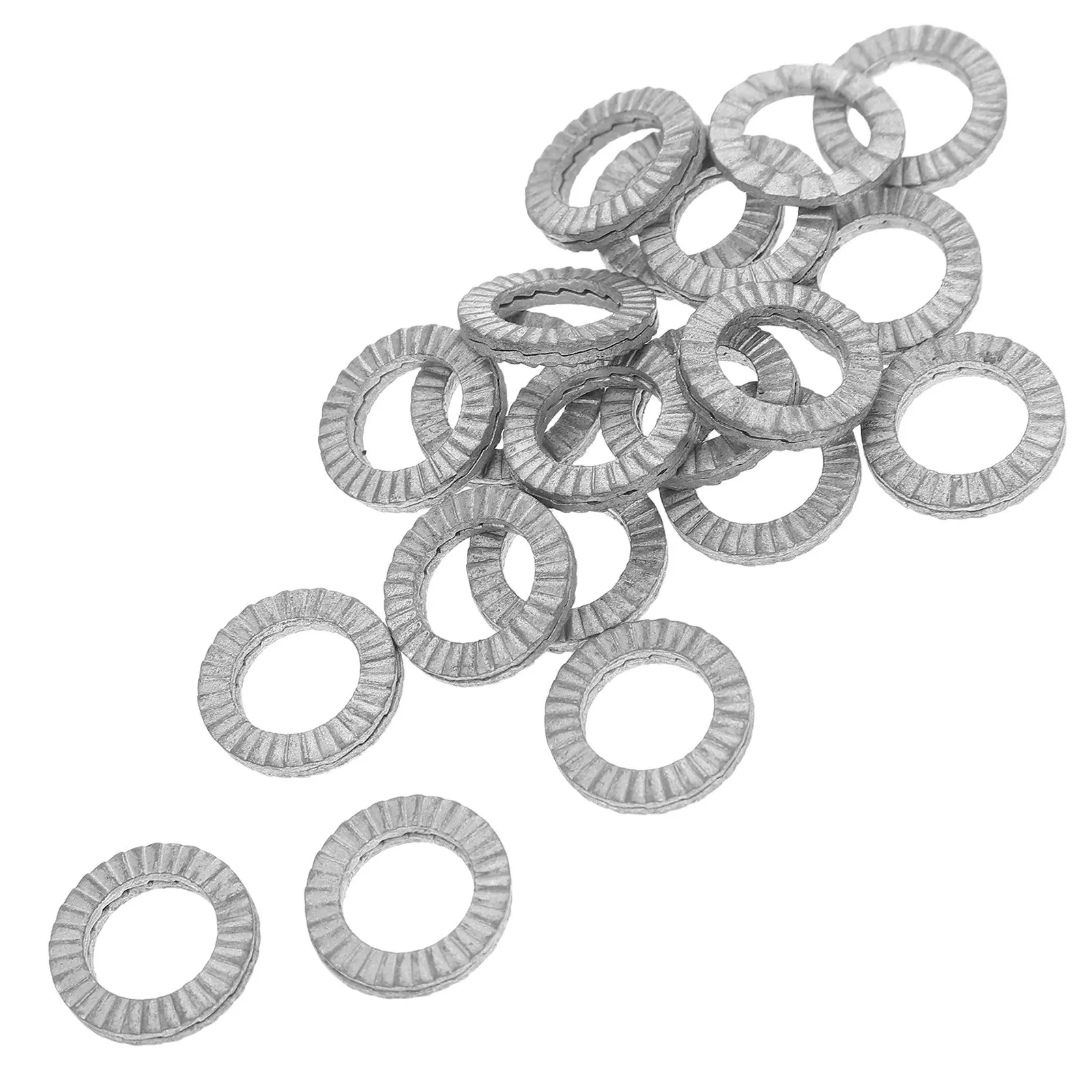30Pairs Lock Washers Kit Locking Washers For Engines Secure M10 Manganese Steel Anti Loosening Industrial