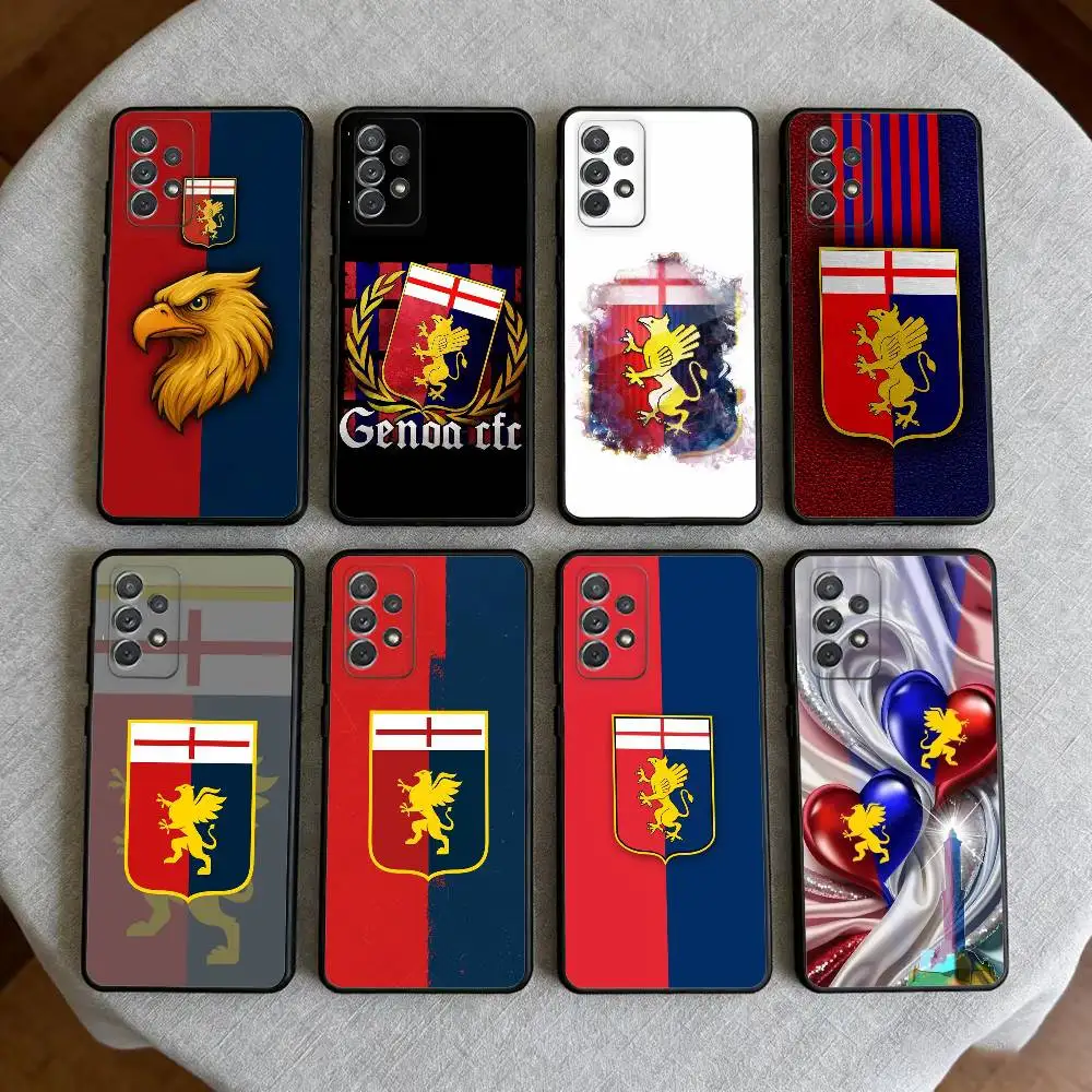 G-Genoa  Soft Silicone Black Cover Phone Case For Samsung Galaxy A73,A72,A71,A70,A53,A52,A51