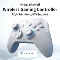 Original Flydigi Direwolf Gamepad for PC NS Android-iOS Dual Back Buttons Bluetooth-compatible Controller Hall Effect Joystick