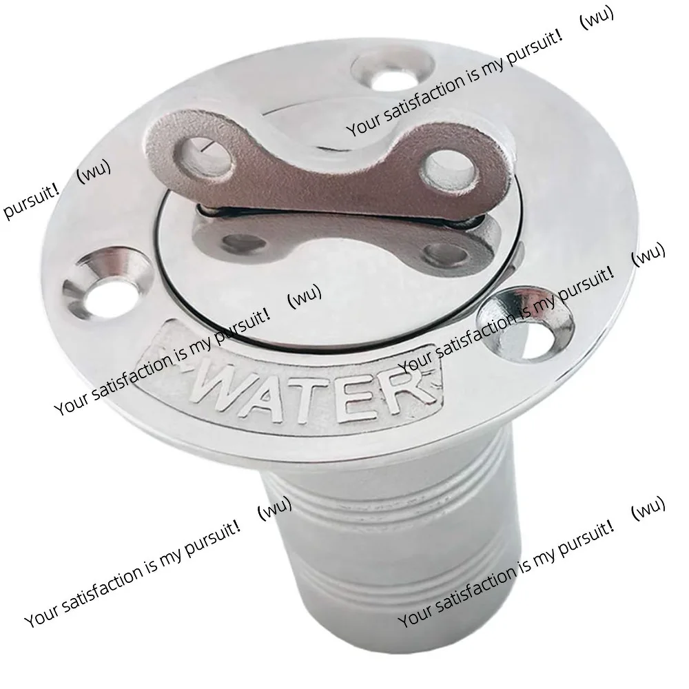 Stainless steel 316 fuel filler Yacht fuel tank mouth small key Water hatch cover oil hat cover Marine hardware accessories