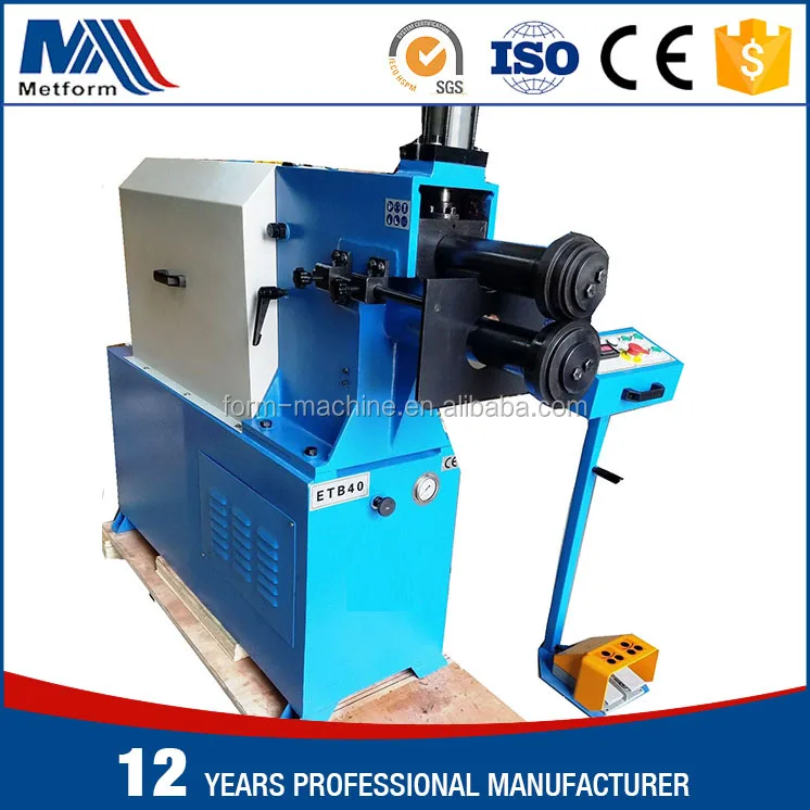 Macchina per bordare idraulica elettrica a calibro pesante HTB-40 per uso industriale - disponibile per esigenze di produzione e ingegneria