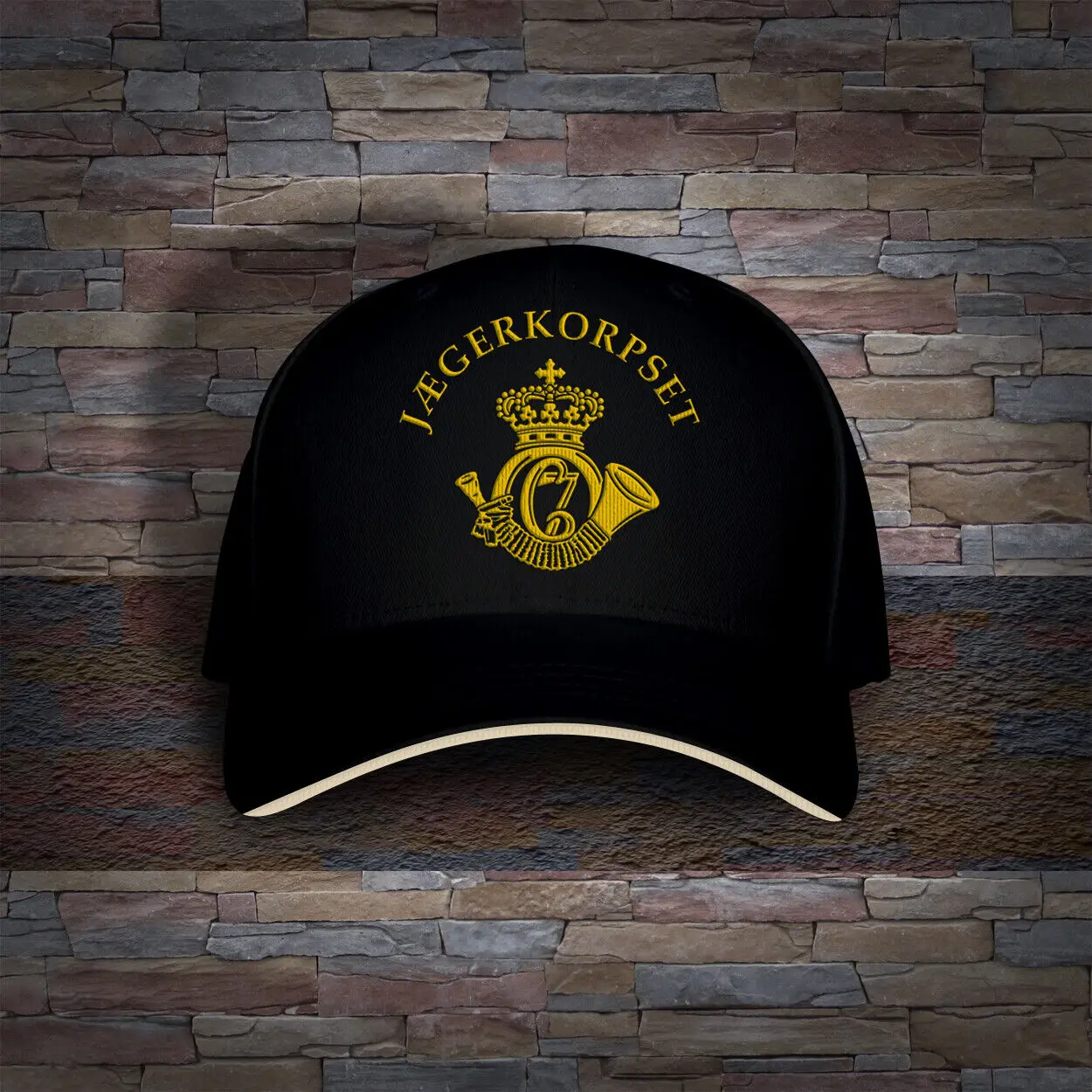 

Danish Jaeger Hunter Corps Special Forces Jaegerkorpset Military Print Cap Hat Adult Unisex Baseball Caps