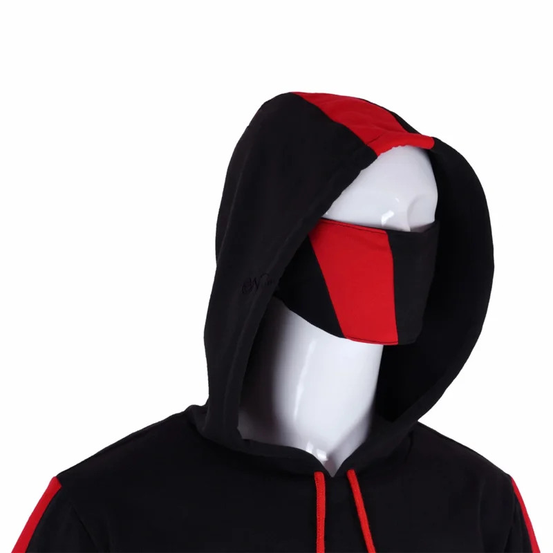 Battle Royale Ikonik Costume Kids Men Anime Game Cosplay Hoodie Sweatshirt Zipper Jacket Sports Suit Halloween Party Costume