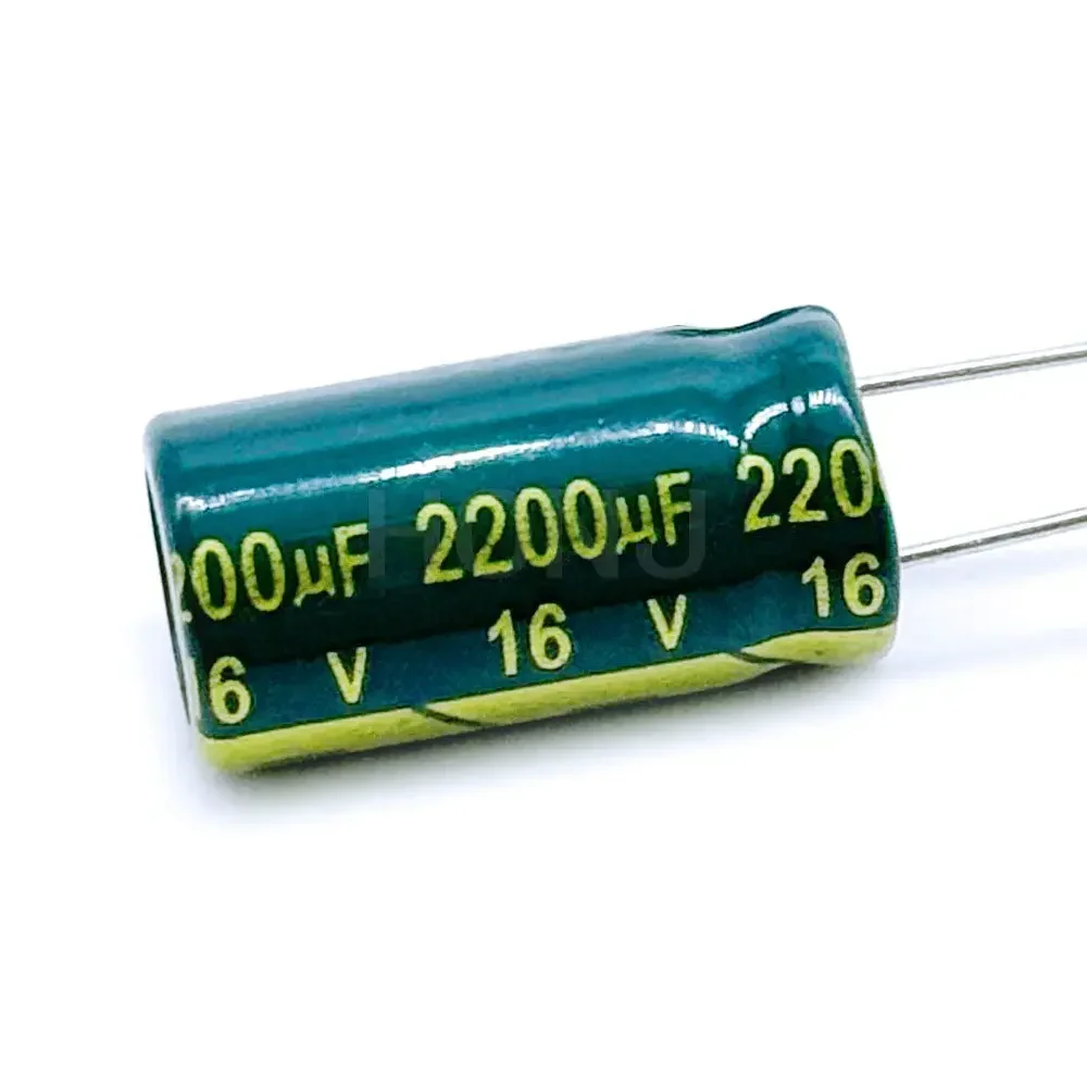 2200uF 16V Series 10x20mm 16V2200uF High Quality Aluminum Electrolytic Capacitor