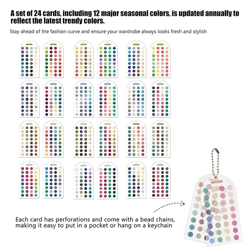 A73U Ultimate 12 Season Color Analysis Cards, Complete Set