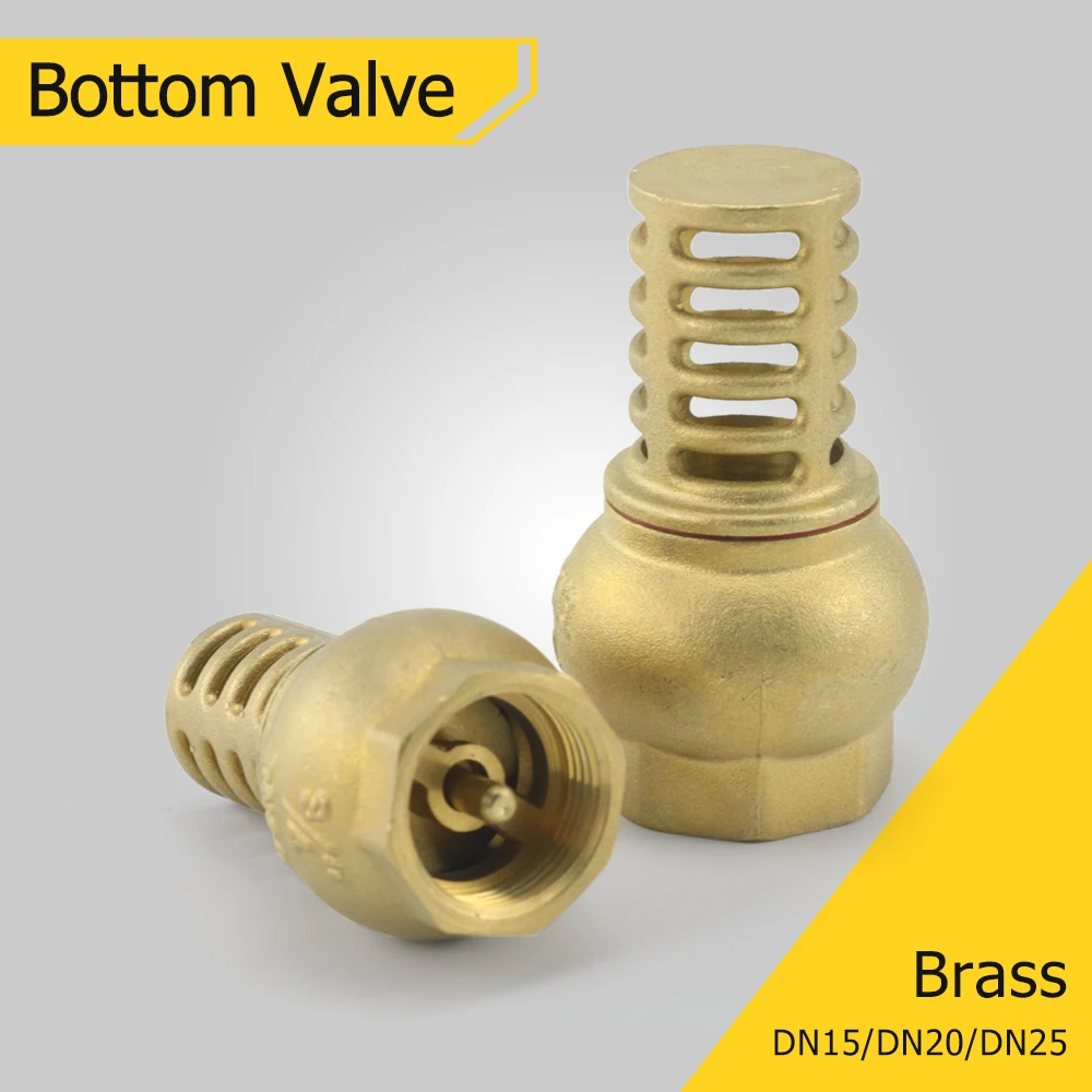 Brass Foot Valve 1/2