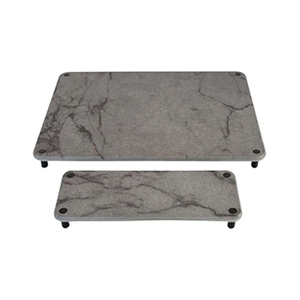 

Впитывающий влагу коврик из диатомовой грязи, коврик для сушки грязи, ванная комната, кухня, изогнутые полированные углы, легко чистится, среднее трение