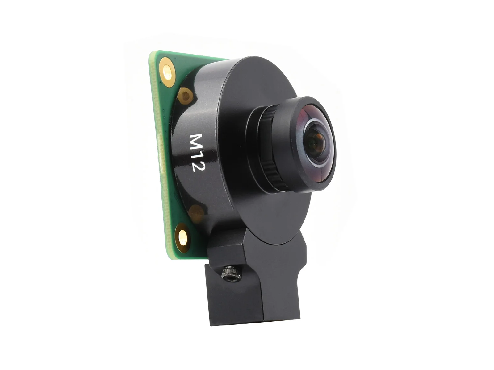 Waveshare 12 High Resolution Lens, 14MP, 184.6° Ultra Wide Angle 2.72mm Focal Compatible With Raspberry Pi High Quality Camera