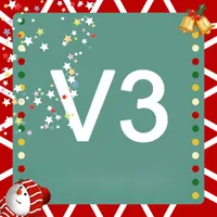 2025 New V3 Cute Keychain Toy, Birthday Gift, Handmade Customization, Christmas Gift