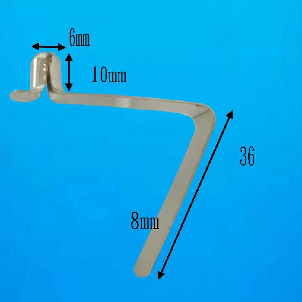 6mm Single Hollow Button Clips Kayak-Paddle Snap Spring Clip Tent Pole Tube Lock Awning Telescopeic Shrapnel For Kayak Paddle 10