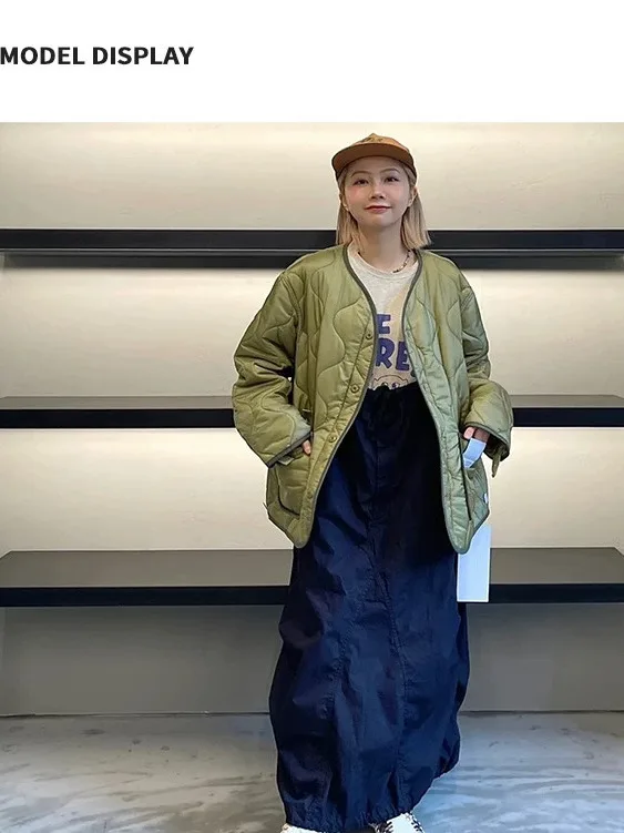 

Новый магазин Wtaps P, хлопковая внутренняя куртка, хлопковая одежда для пар, свободная посадка, молодежная зимняя теплая повседневная верхняя одежда