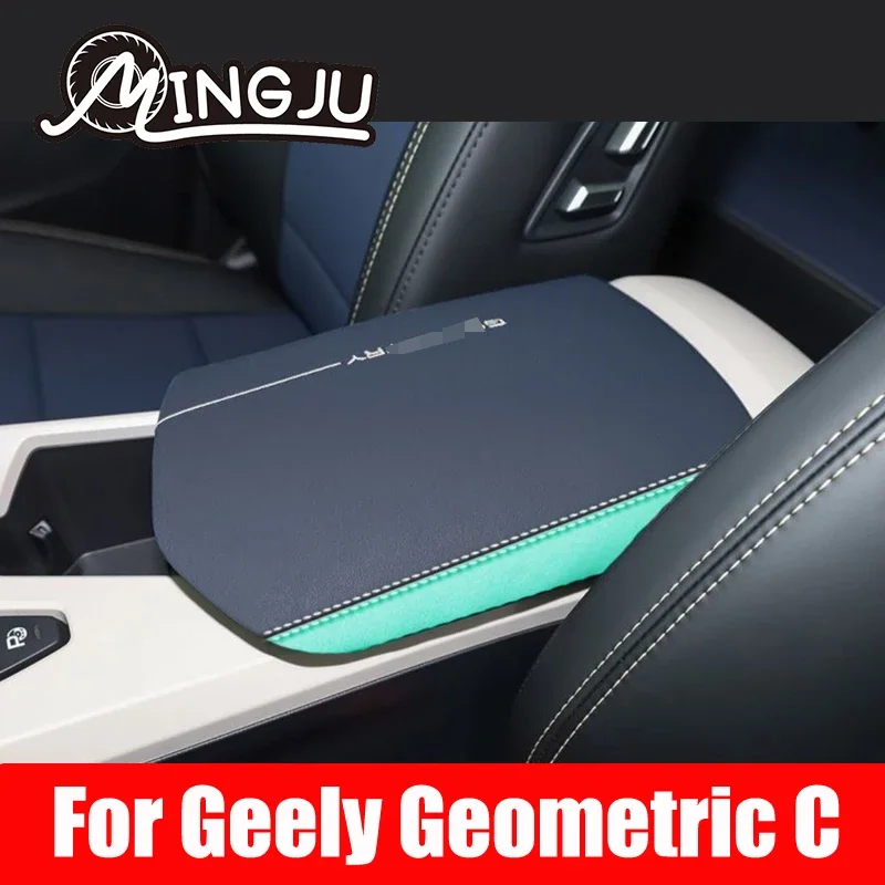 For Geely Geometric C 2021 2022 2023 2024 Central Storage Box Armrest Smart Cover Special Modification Brand General