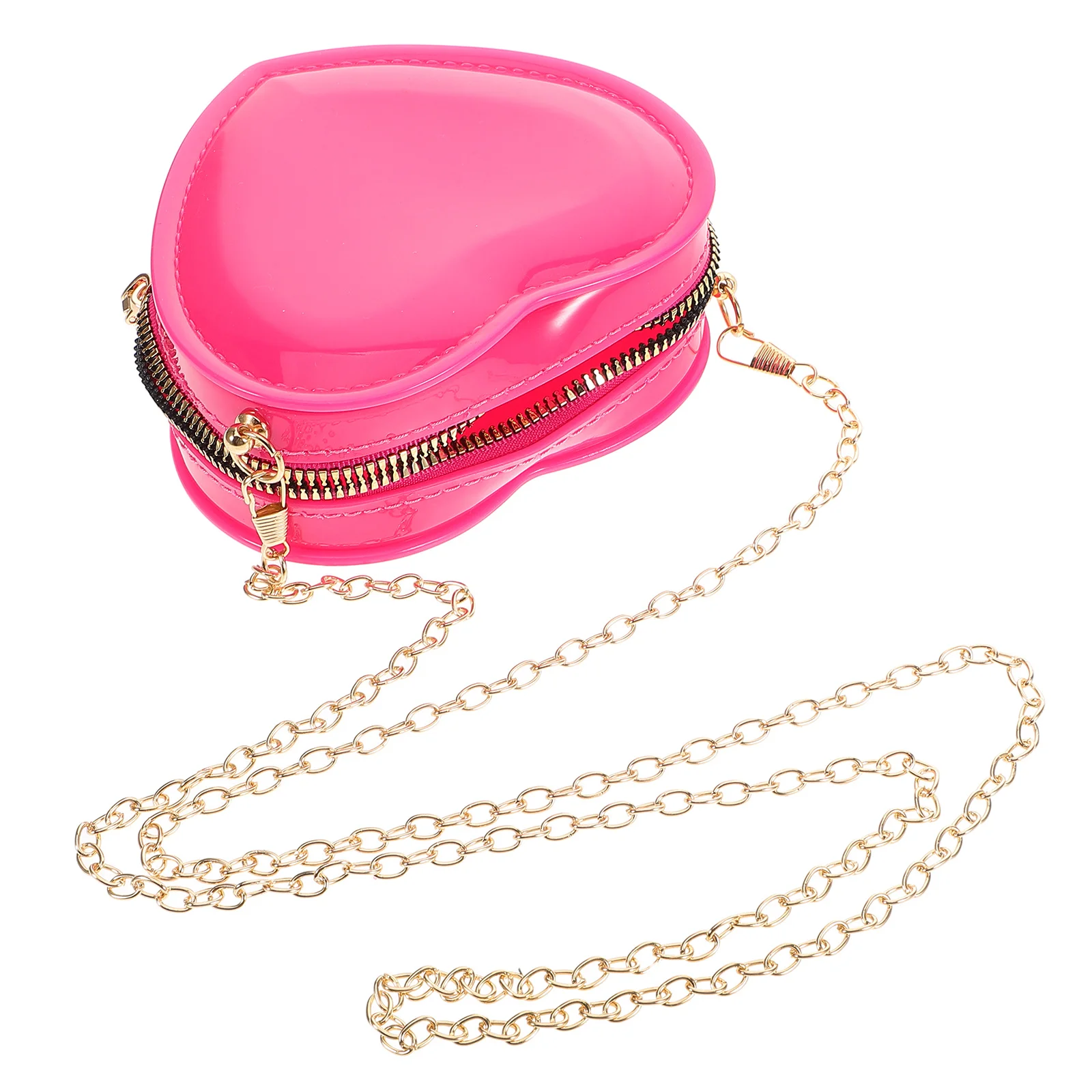 

Heart Shaped Coin Purse Mini Small Zipper Pouch Cute Makeup Bag Lipstick Organizer Portable Purse for Women Daily Travel Party