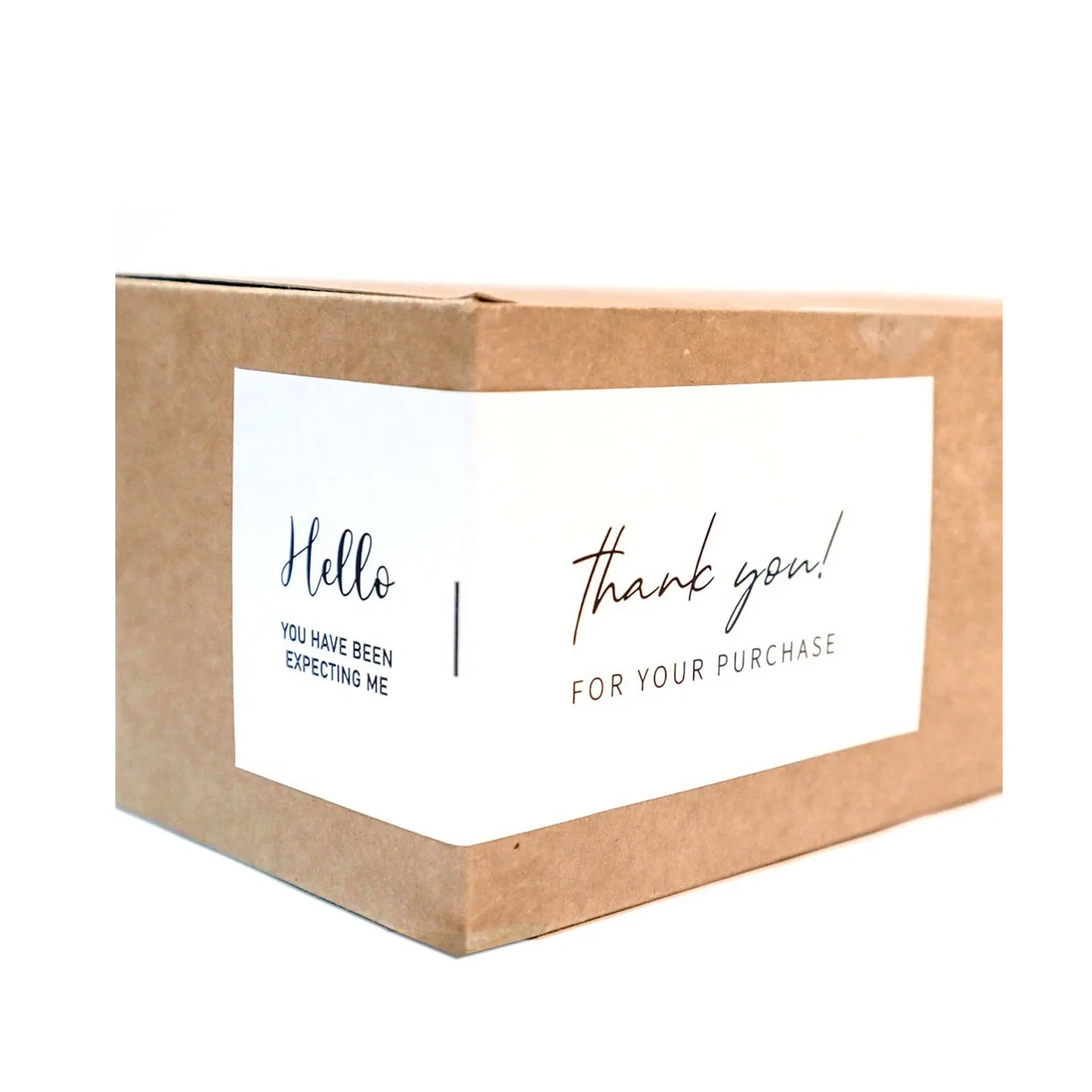 

50pcs Gift Box Seal Stickers Boxes Packaging Supplies Wrapping Sticker Adhesive Label Self-Adhesive Rectangular Packing