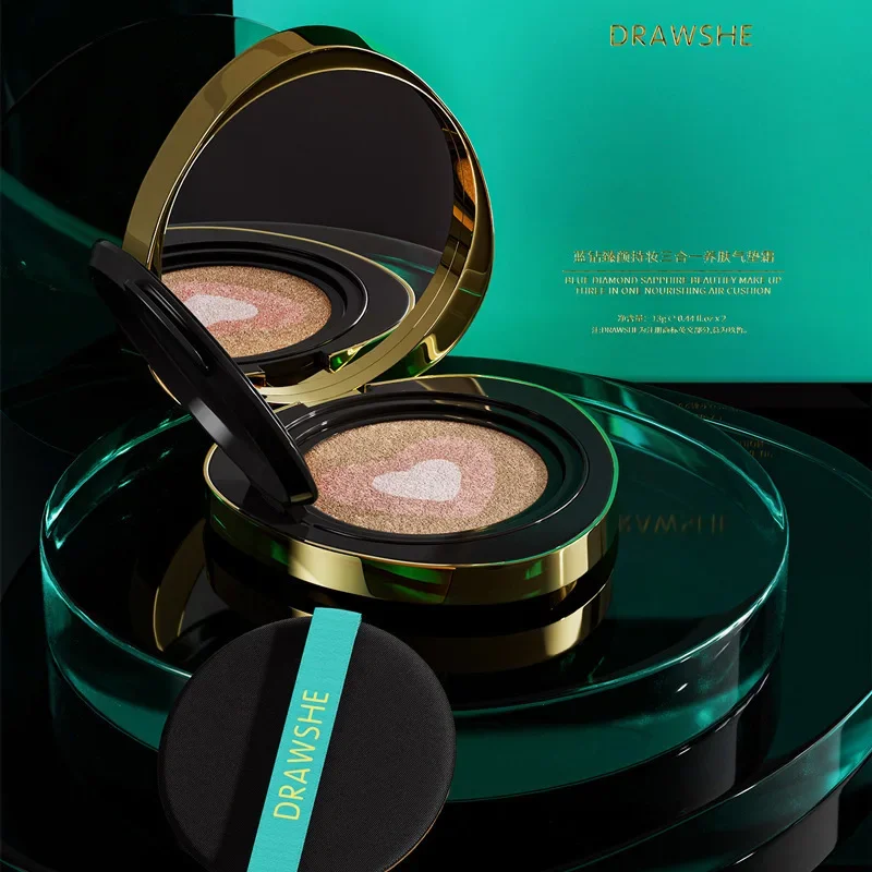 韓国コスメ クッションファンデーション ベース エアクッション BB CCクリーム 3 in 1 栄養コンシーラー メイクアップセット