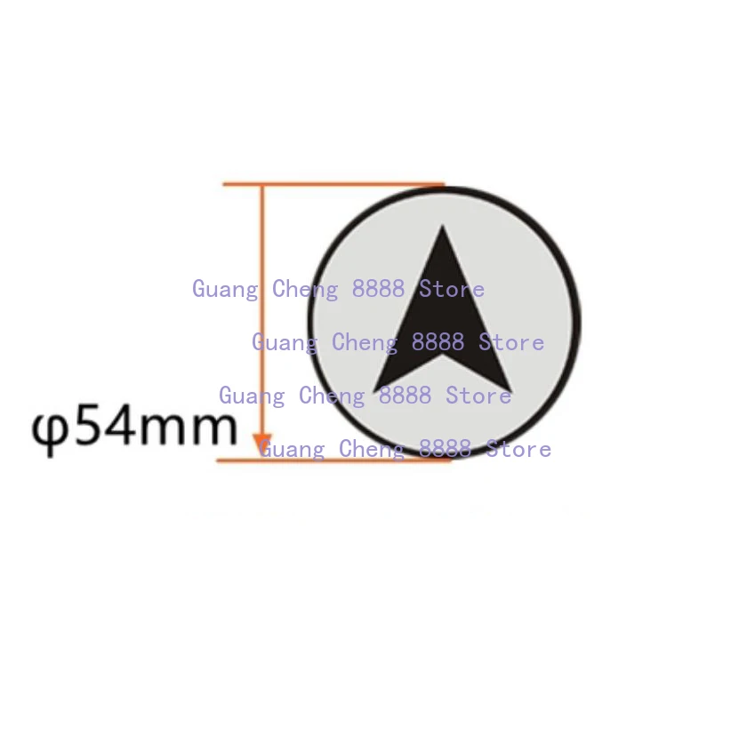 1PC Scale Pointer Ruler Arrow Equipment Measuring Ruler Middle Line Zero Line Indicator Needle Zero Arrow Sign New