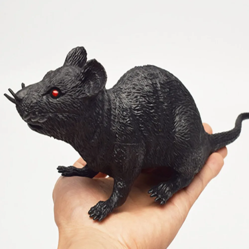 偽のラットマウスの形をしたぬいぐるみ,3個,20cm,偽の爪,ハロウィーンの贈り物,パーティーの装飾,実用的なストレス,楽しいおもちゃ,新しい