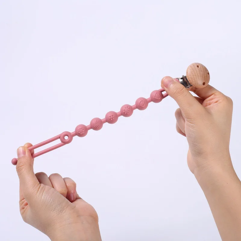 

Детские зажимы для соски, силиконовые разноцветные бусины, цепочка для детской соски, прорезыватель, игрушки для прорезывания зубов, держатель-зажим для пустышки, зажим для цепи, инструменты для кормления