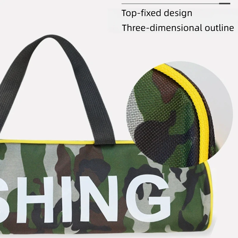 JSFUN دائم الصيد رود حقيبة في الهواء الطلق الصيد رود حقيبة السفر حقيبة التخزين الصيد بكرة معالجة حقيبة التخزين هدايا للرجال #5