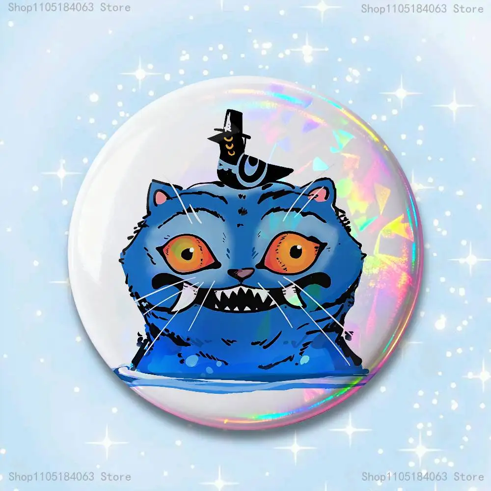 ديربي النمر وسوسى شارات 25 32 44 58 75 مللي متر جولة تأثيري دبوس حقيبة ديكور المشجعين جمع الأصدقاء الهدايا بروش تذكارية