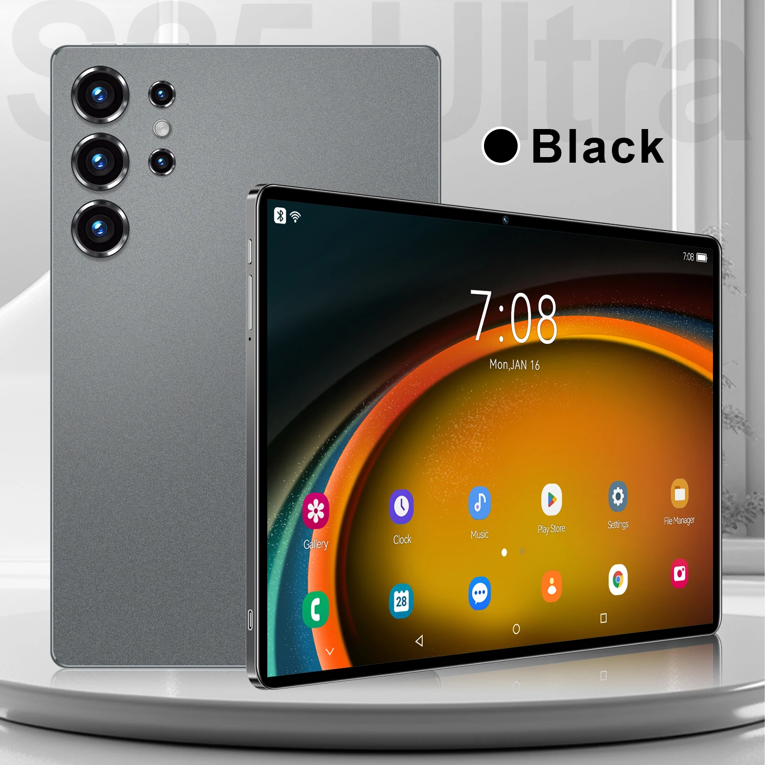 2025 S25 UItra 22 + 2 تيرابايت أقراص 10.1 بوصة Snapdragon 8 Gen3 Android 15 Tablette الإصدار العالمي بطاقة SIM مزدوجة 5G بقدرة 10000 مللي أمبير في الساعة مع بدلة